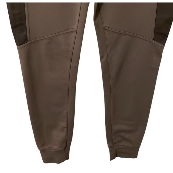 Free People Women's Gray/Brown Legging Pant Faux‎ Suede Side Panel Jogger Size S - Picture 2 of 8